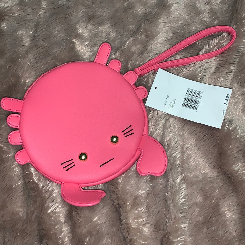Betsey Johnson Crab Wristlet New with tag